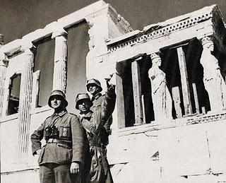 La Wehrmacht en la Acrópolis de Atenas - 27/04/1941.