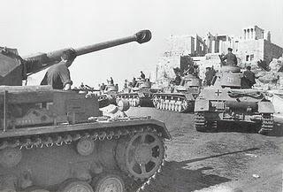 La Wehrmacht en la Acrópolis de Atenas - 27/04/1941.