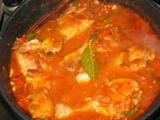 Pollo al chilindrón