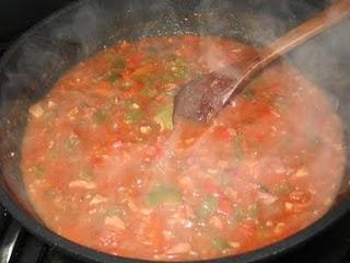 Pollo al chilindrón