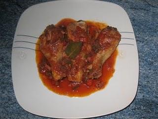Pollo al chilindrón