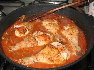 Pollo al chilindrón