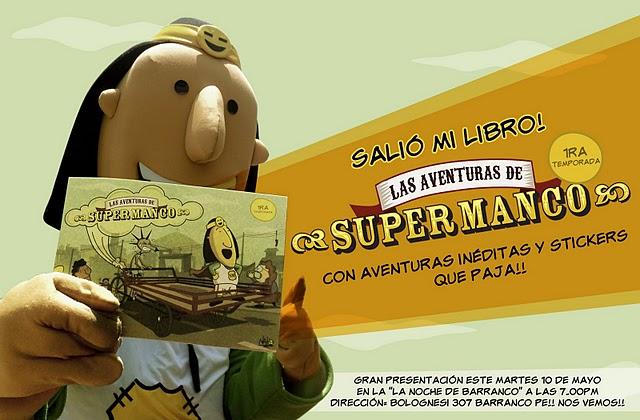 Aparece en libro,  Las aventuras de Super Manco