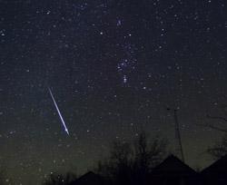 La lluvia de meteoros Gemínidas de 2007