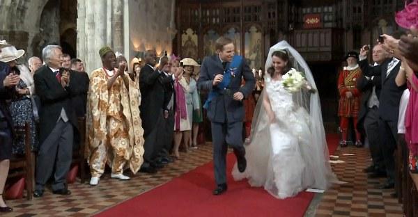 La boda real británica con mucho ritmo