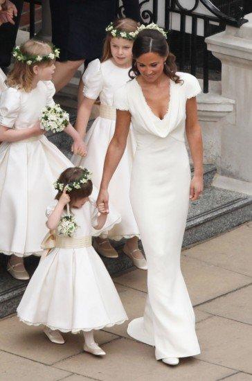 BODA REAL INGLESA: El sorprendente look de Pippa Middleton en la boda de su hermana Kate