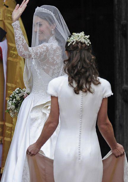 BODA REAL INGLESA: El vestido de la novia diseñado por Sarah Burton