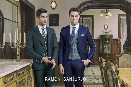 Ramón Sanjurjo, sastrería, bodas, boda, traje de novio, traje de novio azul, traje de novio moderno, traje hombre, traje cruzado, wedding, 