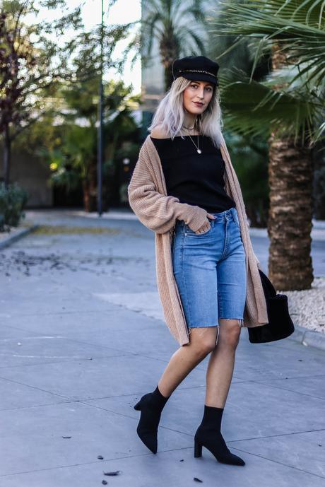 CARDIGAN & CLYCLING PANT