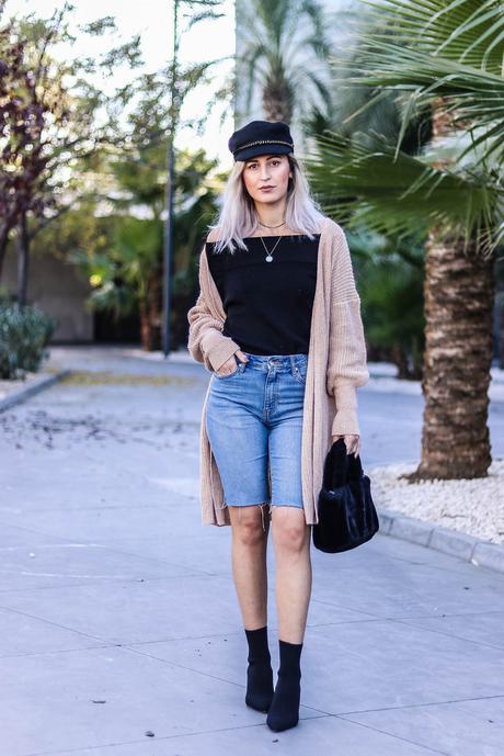 CARDIGAN & CLYCLING PANT