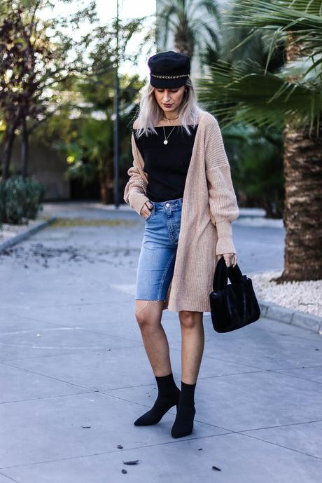 CARDIGAN & CLYCLING PANT