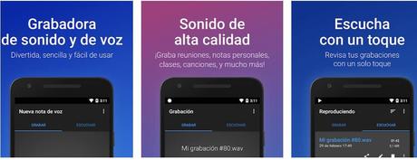 Mejores Apps para grabar voz en Android Mejores Apps para grabar voz en Android
