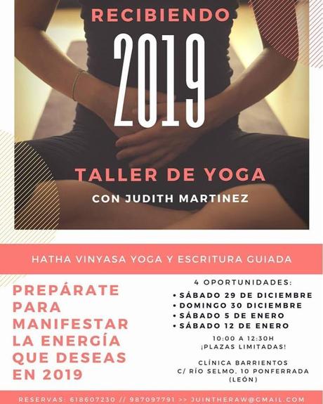 Clínica Barrientos te plantea recibir 2019 con un taller de Yoga