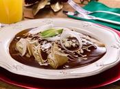 Receta para recalentado: enmoladas pavo