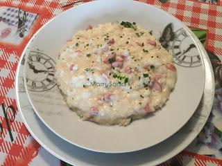 RISOTTO A LA CARBONARA EN THERMOMIX Y TRADICIONAL