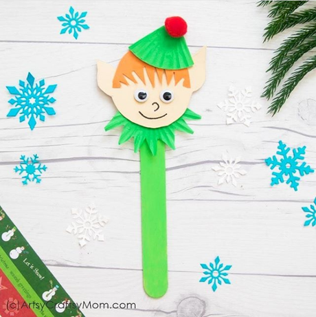 16 ideas para decorar en Navidad con palitos de helado