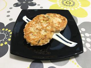 Hamburguesas de salmón con eneldo