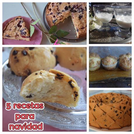 5 recetas para Navidad