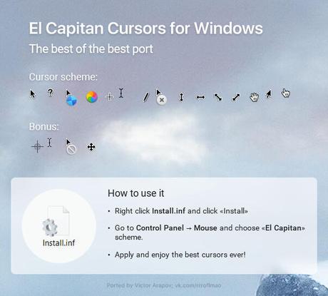 mac cursor download for windows 7 mac cursor download for windows 7