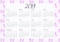 Calendarios 2019 gratis