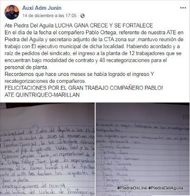 Recategorización y pase a Planta Permanente de empleados municipales