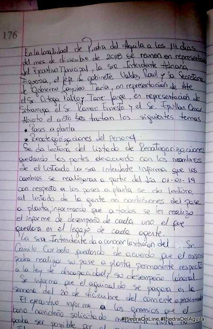 Recategorización y pase a Planta Permanente de empleados municipales
