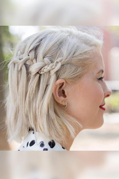 Trenzas para cabello corto