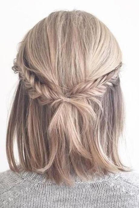 Trenzas para cabello corto