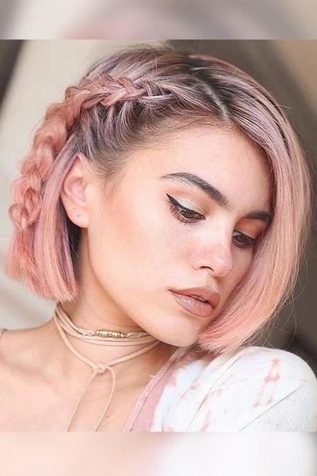 Trenzas para cabello corto