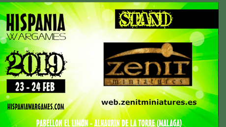 Primeros eventos y stands confirmados para las Hispania Wargames 2019 Primeros eventos y stands confirmados para las Hispania Wargames 2019