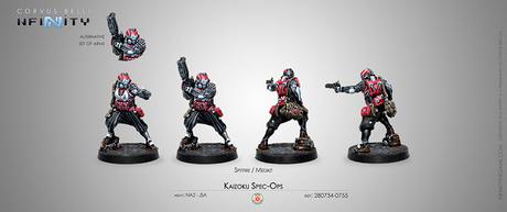 Novedades de enero de Infinity y Aristeia! desveladas