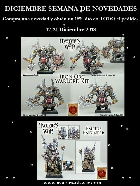 Dos nueva figuras de AoW y encima con promoción: 15% dto Dos nueva figuras de AoW y encima con promoción: 15% dto