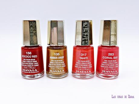 tratamiento manos uñas Mavala Colección de Otoño Heritage Color