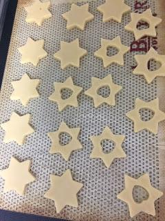 GALLETAS DE ESTRELLITAS CON MERMELADA