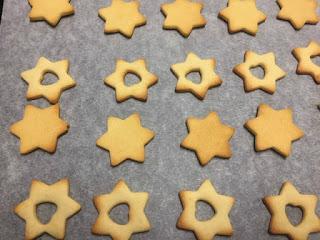 GALLETAS DE ESTRELLITAS CON MERMELADA