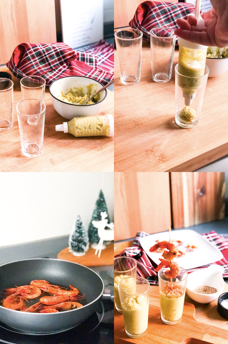 Un receta fácil para Navidad: Hummus de aguacate y gamba roja con La Sirena Un receta fácil para Navidad: Hummus de aguacate y gamba roja con La Sirena