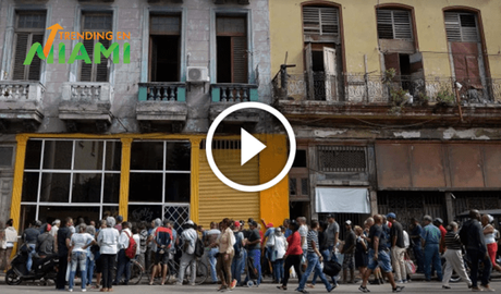 Videos de largas colas en Cuba para comprar pan circulan en las redes