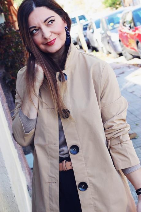 Como combinar un trench Como combinar un trench