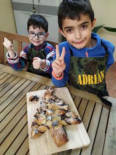 Árbol de Navidad de hojaldre Árbol de Navidad de hojaldre