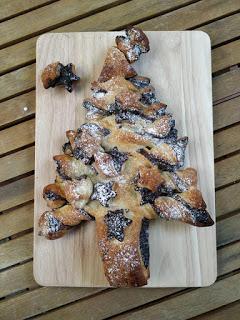 Árbol de Navidad de hojaldre Árbol de Navidad de hojaldre