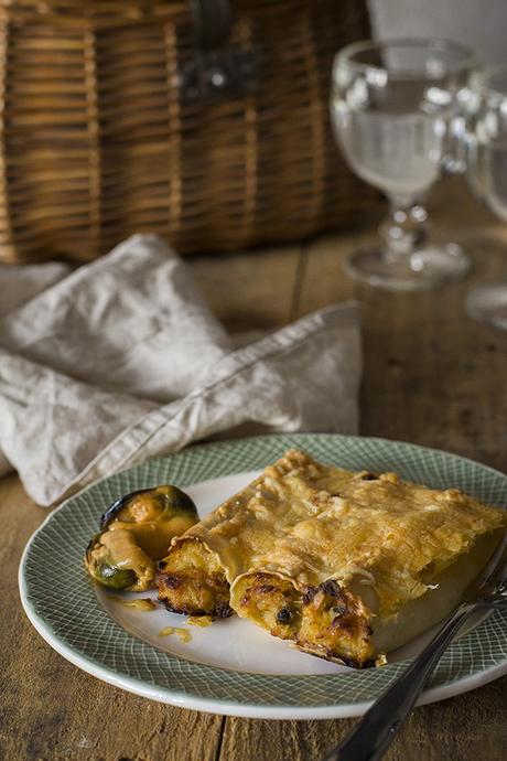 CANELONES DE MERLUZA Y MEJILLONES