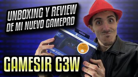 UNBOXING y REVIEW de mi nuevo GAMEPAD - GameSir G3w