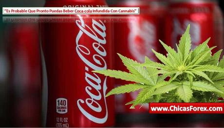 Es probable que pronto puedas beber Coca-Cola infundida con cannabis