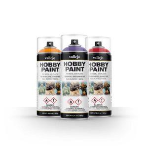 Vallejo Hobby Paint, nueva gama de sprays de Acrilicos Vallejo