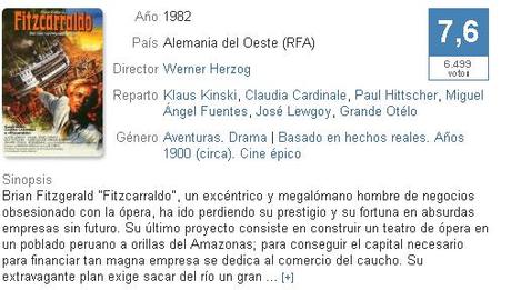 Fitzcarraldo - Werner Herzog 1982 v.o.s.e- castellano