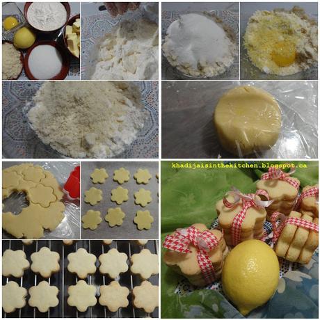 SABLÉS AU CITRON / LEMON SABLÉS / SABLÉS DE LIMÓN / سابلي