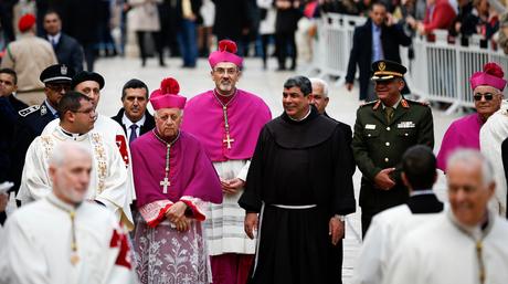 Eclesiásticos en la procesión anual de Belén 10 deslumbrantes escenas de Navidad en Israel.