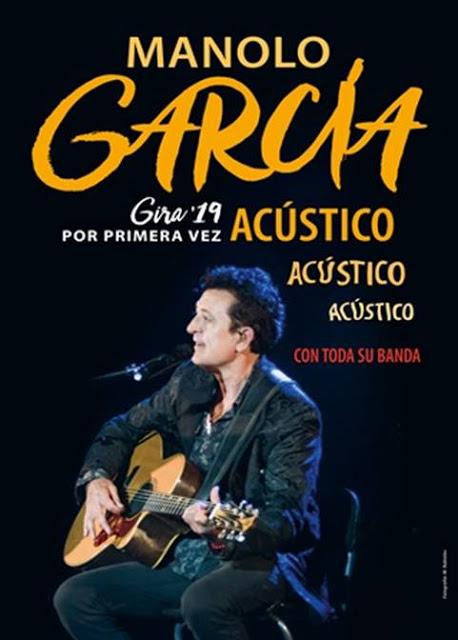 Fechas de la primera gira acústica de Manolo García Fechas de la primera gira acústica de Manolo García