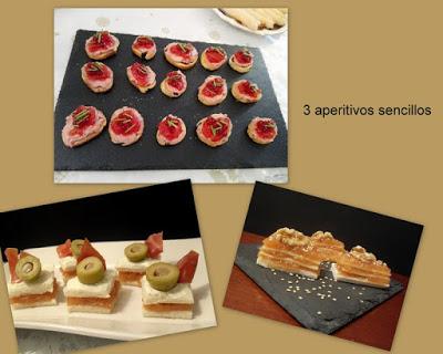 3 aperitivos para fiestas: Tostadita foie de pato, mermelada de tomate y perlas de PX. Aperitivos con membrillo