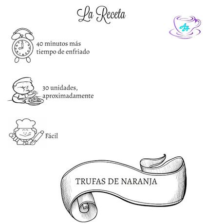 TRUFAS DE NARANJA Y CHOCOLATE BLANCO